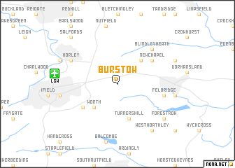 map of Burstow