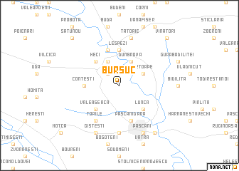 map of Bursuc