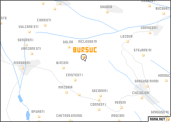 map of Bursuc