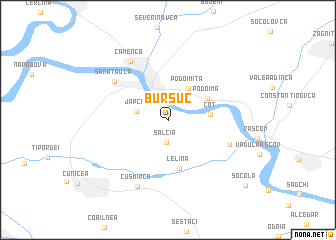 map of Bursuc