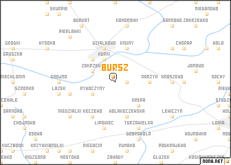 map of Bursz