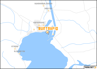 map of Būr Tawfīq