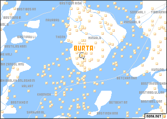map of Burta