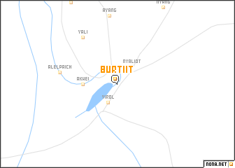 map of Burtiit