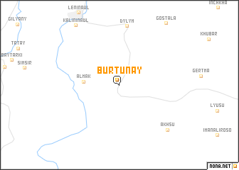 map of Burtunay
