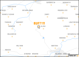 map of Burtyn