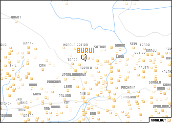 map of Burūi