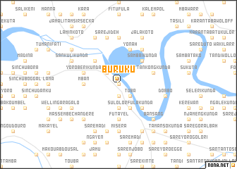 map of Buruku