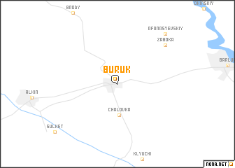 map of Buruk