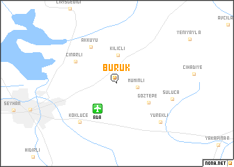 map of Buruk