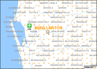 map of Burullapitiya