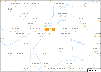 map of Burum