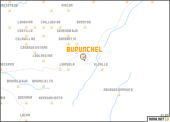 map of Burunchel