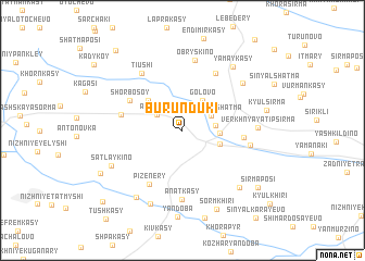 map of Burunduki