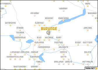 map of Burunge