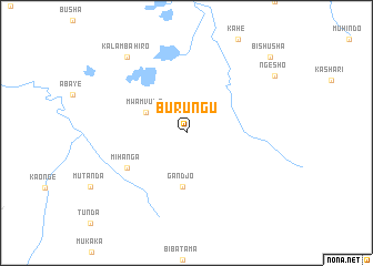 map of Burungu