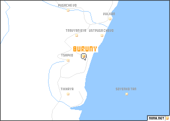 map of Buruny