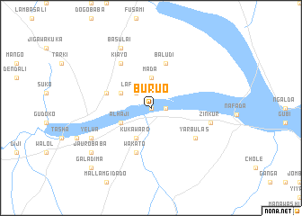 map of Buruo