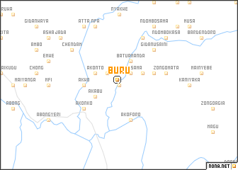 map of Buru