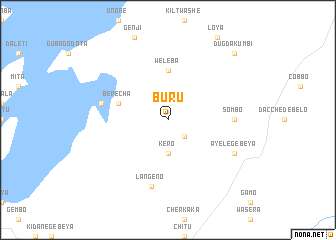 map of Buru