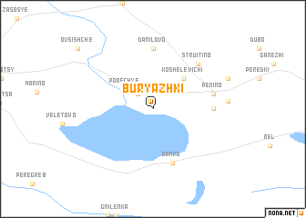 map of Buryazhki