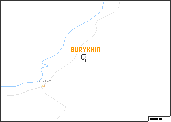 map of Burykhin