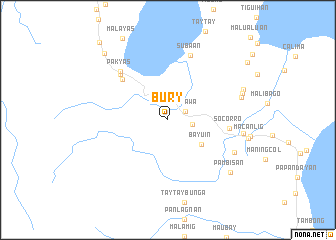 map of Bury