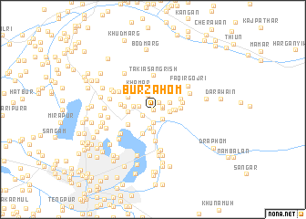 map of Burzahom