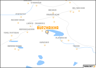 map of Burzhaikha