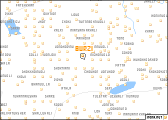map of Burzi