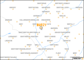 map of Burzy