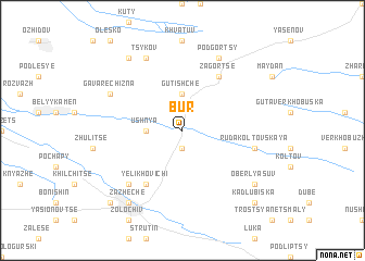 map of Bur