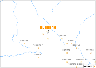 map of Bū Şabāḩ