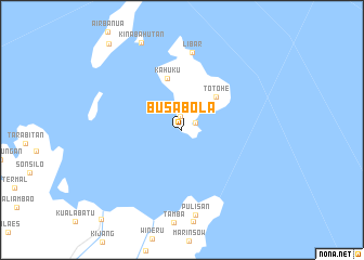 map of Busabola