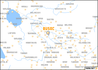 map of Busac