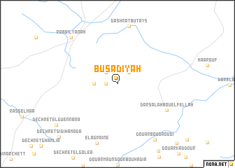 map of Bū Sa‘dīyah