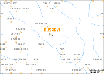 map of Busagyi