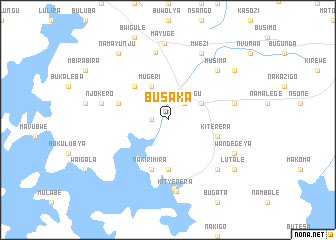 map of Busaka