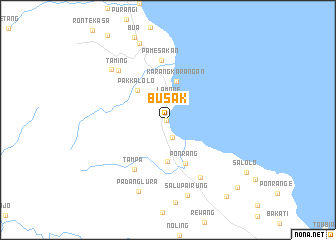 map of Busak