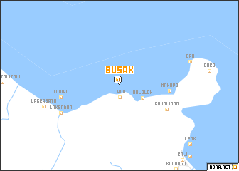 map of Busak