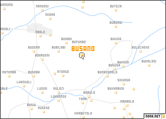 map of Busano