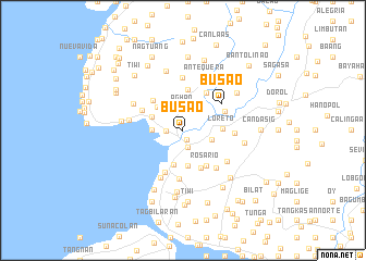 map of Busao