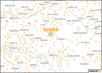 map of Busara