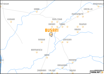 map of Busari
