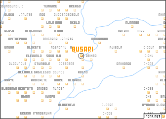 map of Busari