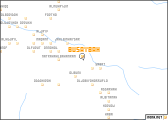 map of Bū Şaybah