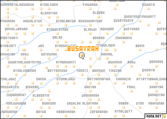 map of Buşayrah
