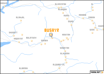 map of Buşayr