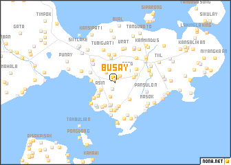 map of Busay