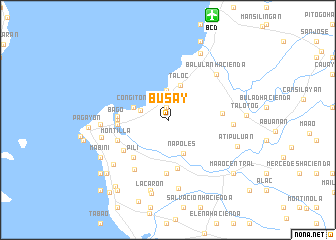 map of Busay